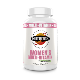 Nutritox Women's Multi-Vitamin 60 Veg Caps|Women' Health|Mass For Life|
