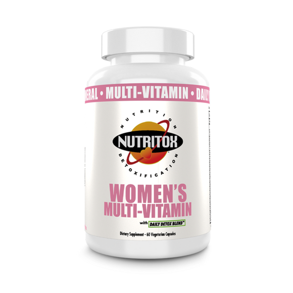 Nutritox Women's Multi-Vitamin 60 Veg Caps|Women' Health|Mass For Life|