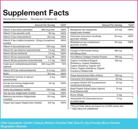 Obvi Mermaid Multi|Women' Health|Mass For Life|