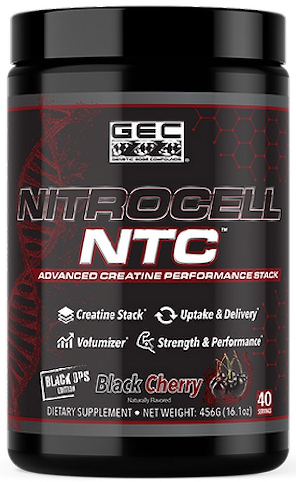 GEC NTC Nitrocell pre-workout muscles