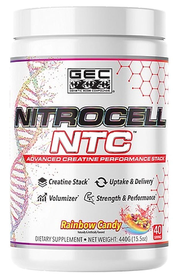 GEC NTC Nitrocell|Pre-Workout|Mass For Life|