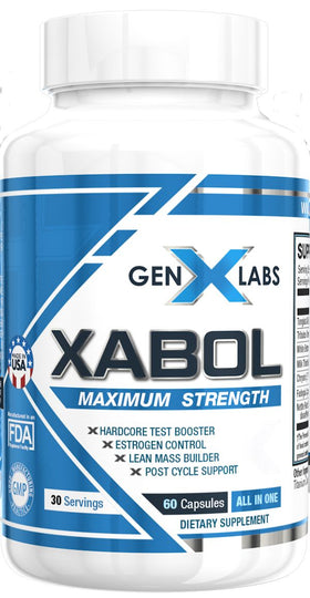 GenXLabs X-ABOL Test Booster|Arimistane|Mass For Life|