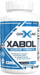 GenXLabs Cycle and Muscle Builder Stack FREE GenXLabs Training Set|Muscle Growth|Mass For Life|