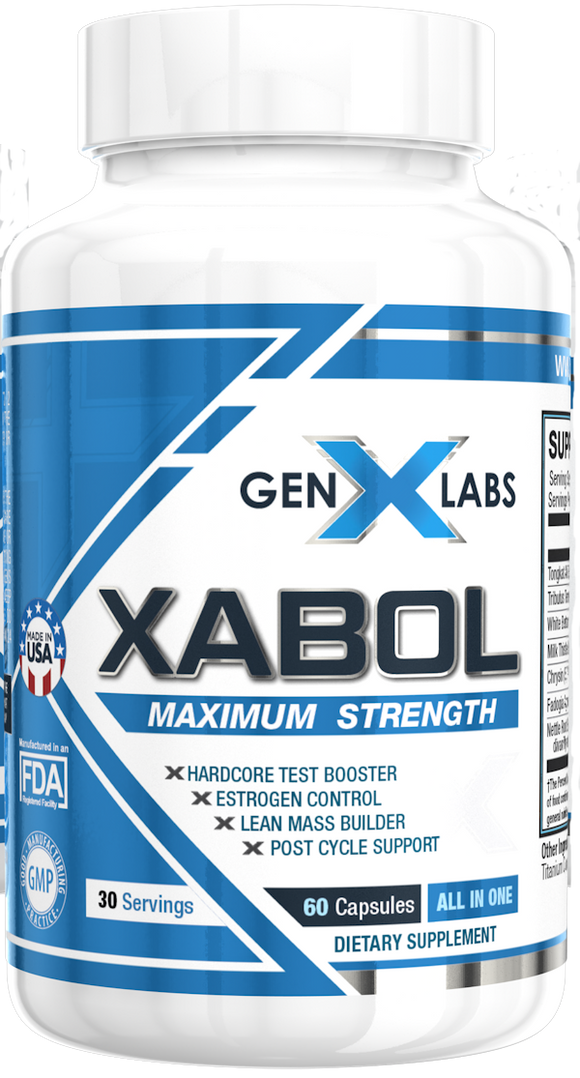 GenXLabs Cycle and Muscle Builder Stack FREE GenXLabs Training Set|Muscle Growth|Mass For Life|
