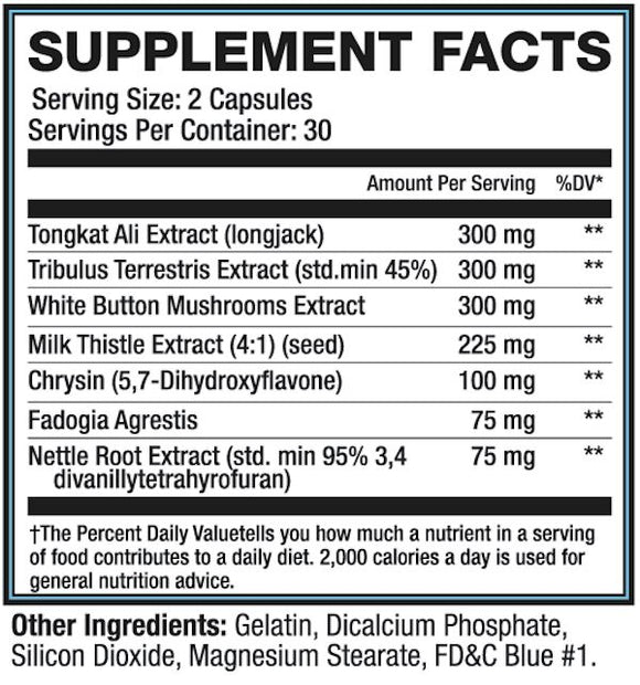 GenXLabs Mass Muscle Size Stack 5 Products Plus Free Shirt|Test Booster|Mass For Life|