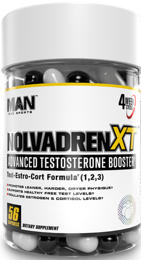 Man Sports Nolvadren XT 56 Capsules|DIM|Mass For Life|