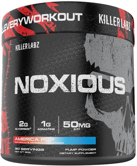 Killer Labz Noxious Pre-Workout 30 servings|Citrulline|Mass For Life|