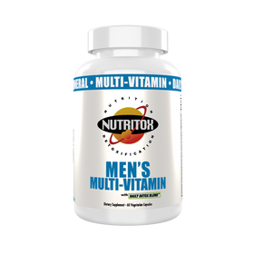Nutritox Men's Multi-Vitamins 60 veg Caps|Multi Vitamin|Mass For Life|