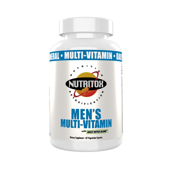 Nutritox Men's Multi-Vitamins 60 veg Caps|Multi Vitamin|Mass For Life|