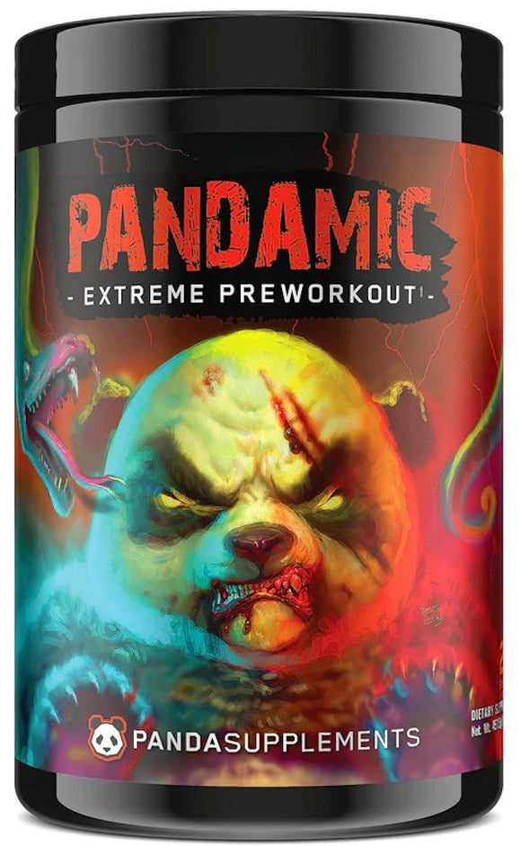 Panda Supps Pandamic Extreme Pre-Workout 25 Servings|Pre-Workout|Mass For Life|