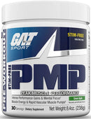 GAT Sport PMP Peak Muscle Performance Stim-Free|Pre-Workout|Mass For Life|