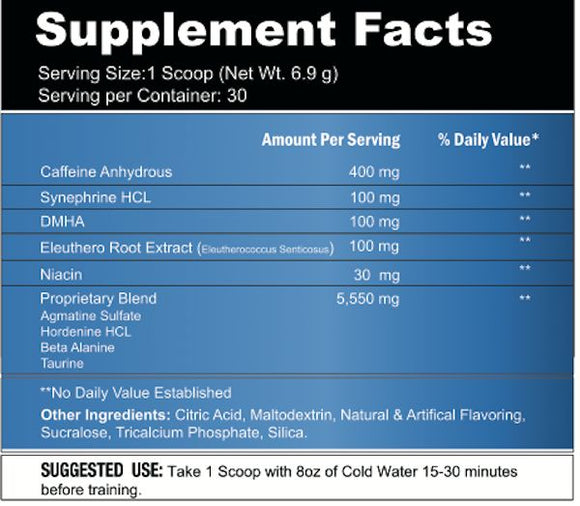 ABL Pharma Phenta Plex Hardcore Pre-Workout|Pre-Workout|Mass For Life|