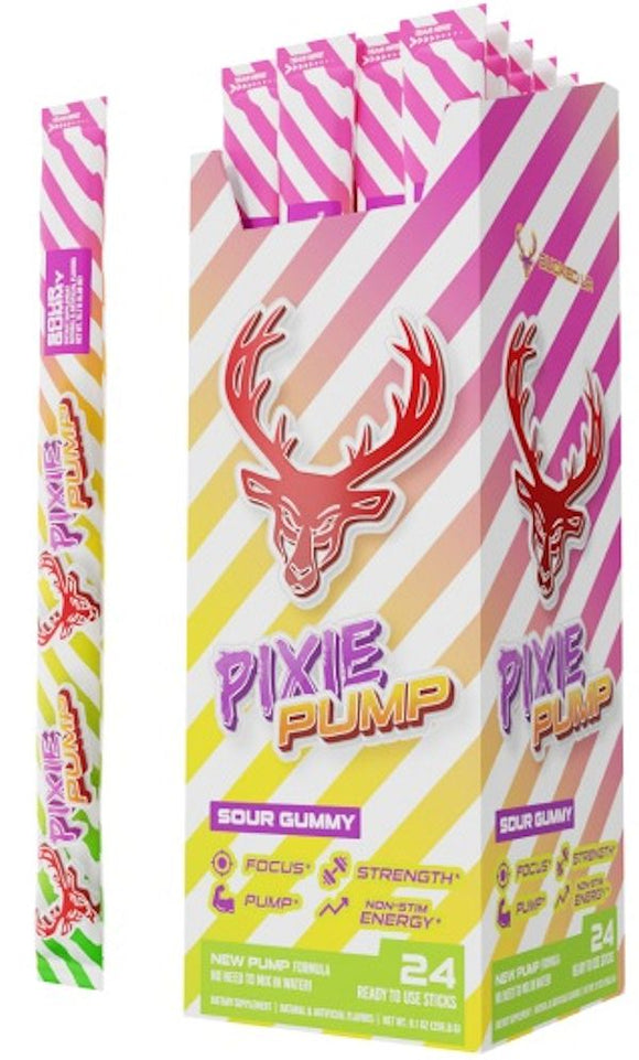 DAS Labs Bucked Up Pixie Pump 24/Packets|Pre Workout|Mass For Life|