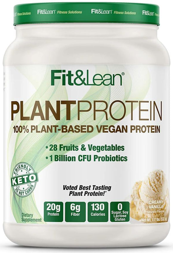 MHP Fit & Lean Plant Protein 1lb|Plant|Mass For Life|