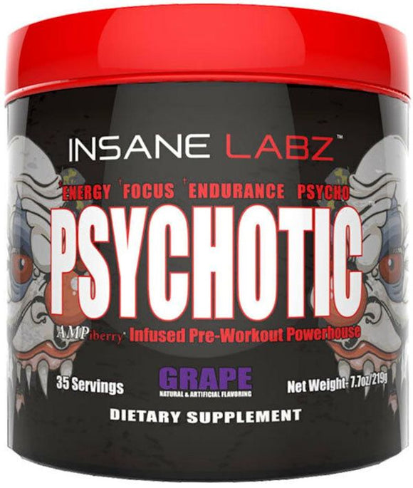 Insane Labz Psychotic 35 servings|Pre-workout|Mass For Life|
