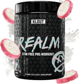 Klout Realm Stimulant Free Pre-workout|Pre Workout|Mass For Life|