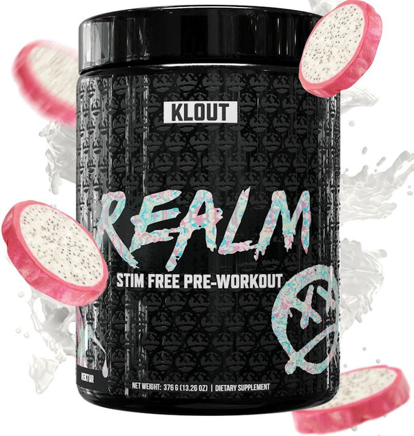 Klout Realm Stimulant Free Pre-workout muscle size