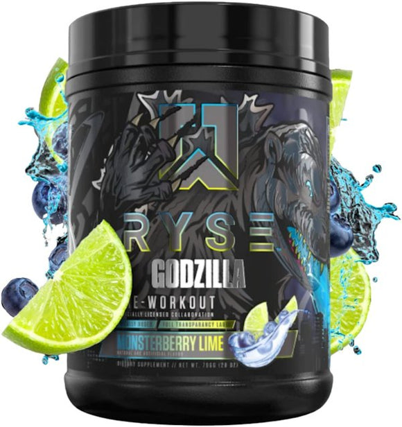 Ryse Supplement Godzilla Preworkout|Pre Workout|Mass For Life|