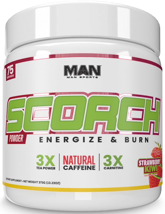 Man Sports Scorch 75 servings|Fat Burner|Mass For Life|