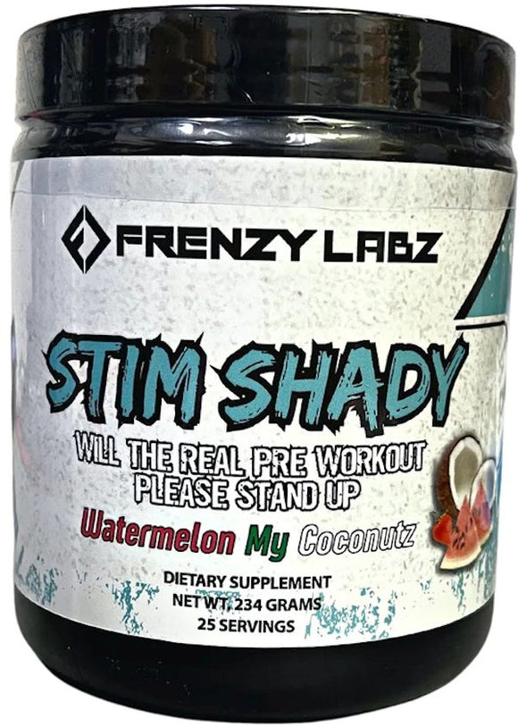 Frenzy Labz Stim Shady High-Stim Pre-Workout|Pre-Workout|Mass For Life|