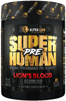 Alpha Lion SuperHuman Pre|Pre-Workout|Mass For Life|
