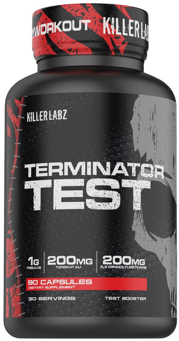 Killer Labz Terminator-Test 90 caps|Test Booster|Mass For Life|