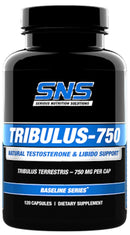 SNS Serious Nutrition Solutions Tribulus-750 Test Booster 120 Caps|Tribulus|Mass For Life|
