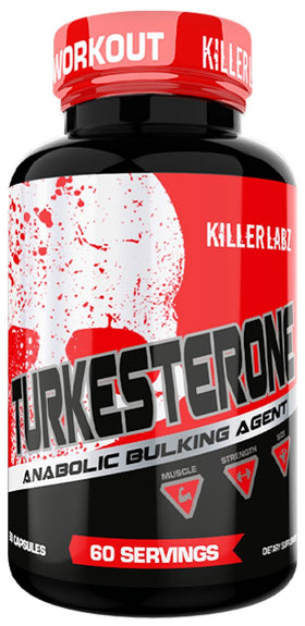 Killer Labz Turkesterone Test Booster|muscle builder|Mass For Life|