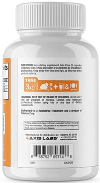 Axis Labs Turmeric Curcumin joint pain 