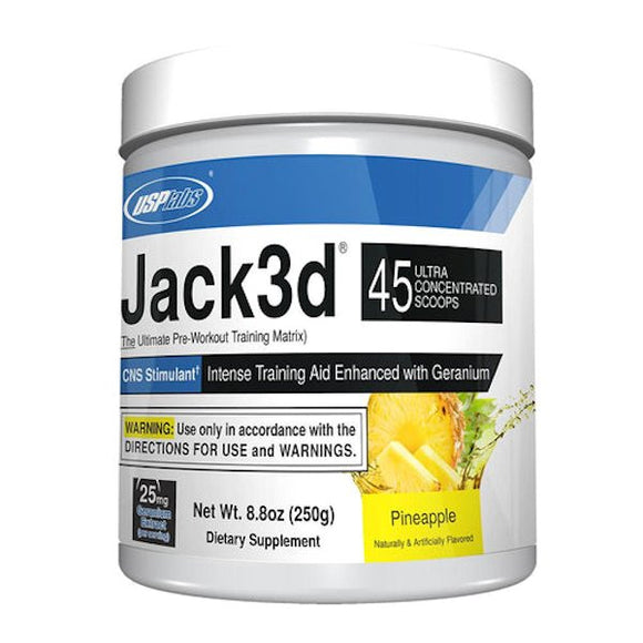 USP Labs Double Jack3d with FREE Shirt|Pre-Workout|Mass For Life|