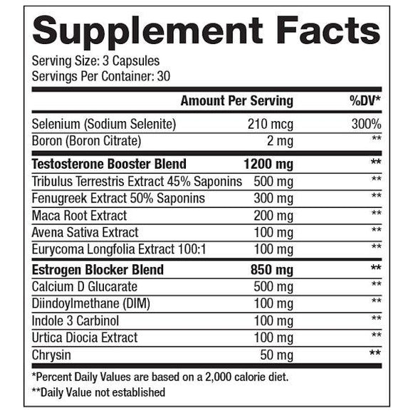 Gaspari Nutrition Viradex XT Test Booster|Test Booster|Mass For Life|