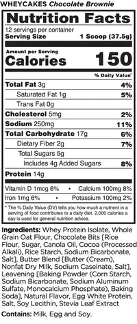 RuleOne Protein WheyCakes fact