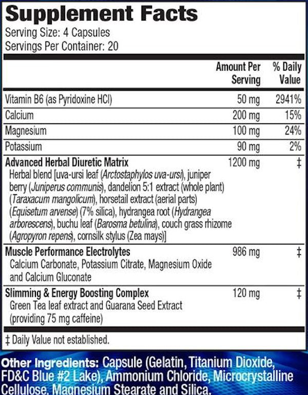 MHP Xpel water weight fact
