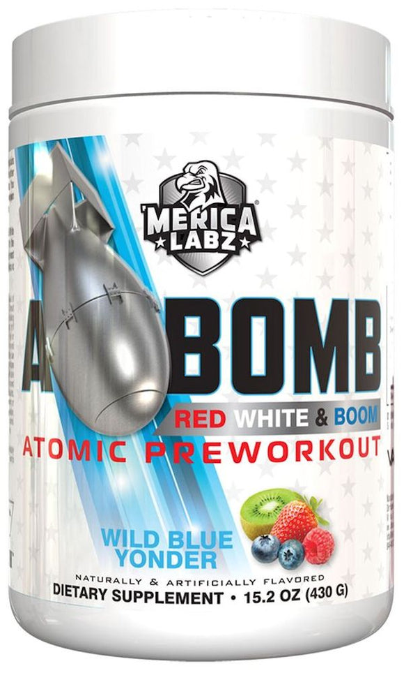 Merica Labz A Bomb Red White & Boom|Pre-Workout|Mass For Life|