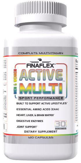 Finaflex Active Multi 120 Capsules Clearance|Multi Vitamin|Mass For Life|