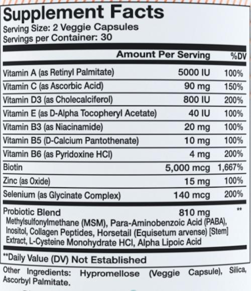 Alani Nu Hair Skin & Nails|Hair Vitamins|Mass For Life|