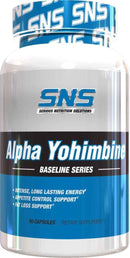 SNS Serious Nutrition Solutions Alpha Yohimbine 90 caps|Test Booster|Mass For Life|