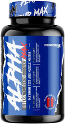 Performax Labs AlphaMax 120 Capsules|Test Booster|Mass For Life|