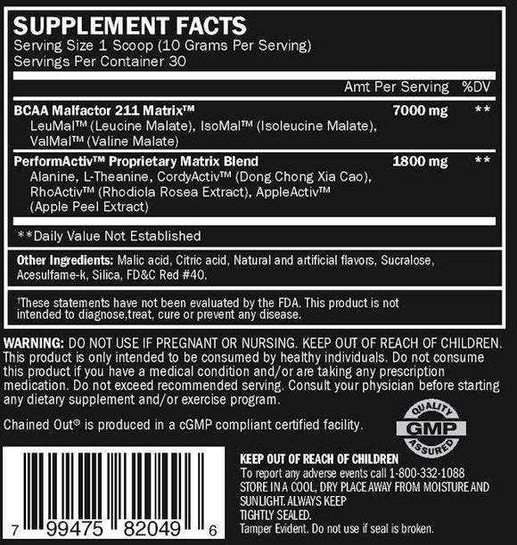 ALRI Chain'D Out|BCAA|Mass For Life|