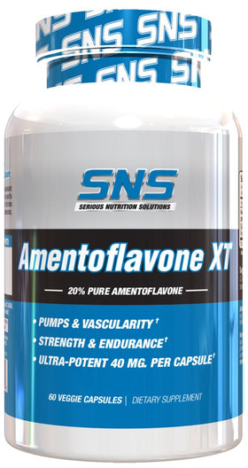 SNS Serious Nutrition Solutions Amentoflavone XT|Muscle Pumps|Mass For Life|