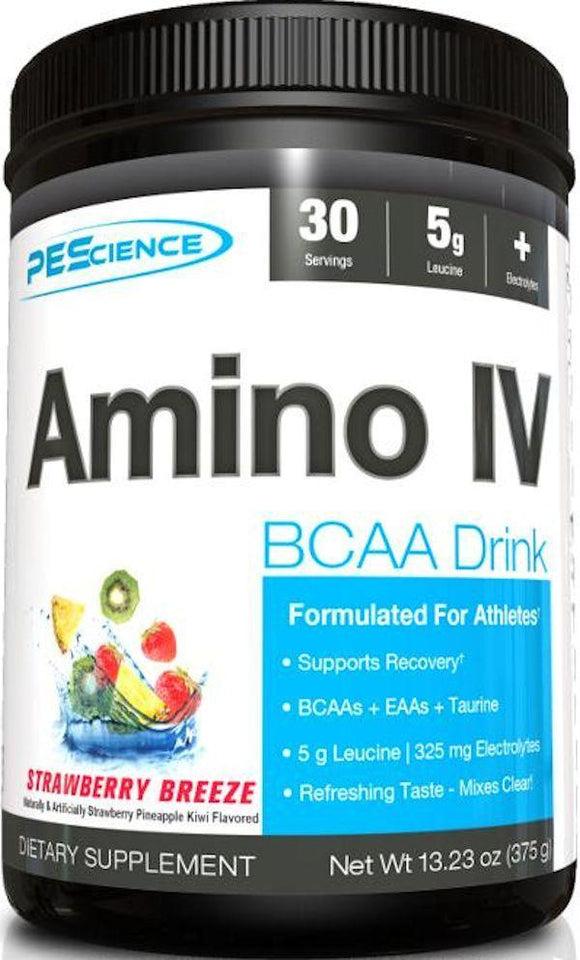 PEScience Amino IV 30 Servings|Amino Acids|Mass For Life|