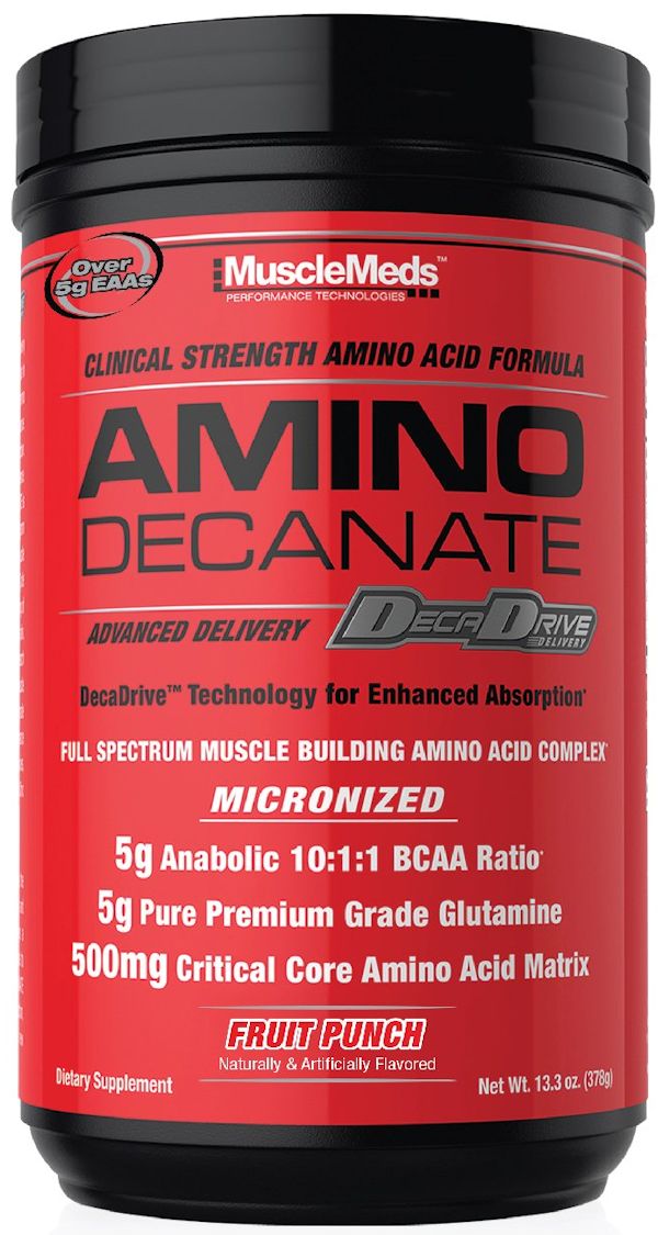 MuscleMeds Amino Acids Fruit Punch MuscleMeds Amino Decanate  watermelon