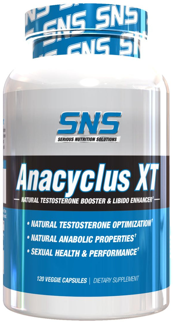 SNS Serious Nutrition Solutions Anacyclus XT Lean Muscle|Test Booster|Mass For Life|