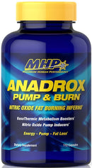 MHP Anadrox Pump & Burn 112 caps|Muscle Pumps|Mass For Life|