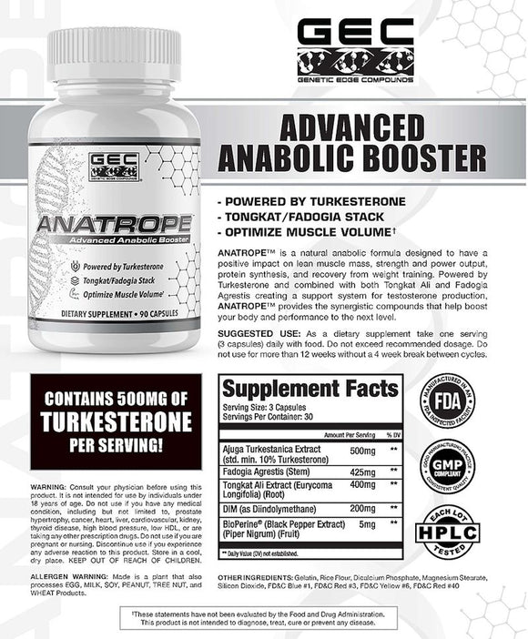 GEC Anatrope Test Booster|Test Booster|Mass For Life|