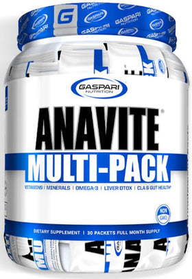 Gaspari Nutrition Anavite Multi Pack 5 in 1 Performance Pack|Multi Vitamin|Mass For Life|