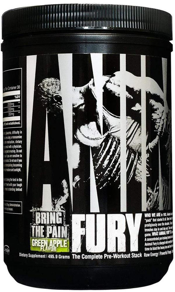 Universal Nutrition Animal Fury 30 servings|BCAA|Mass For Life|