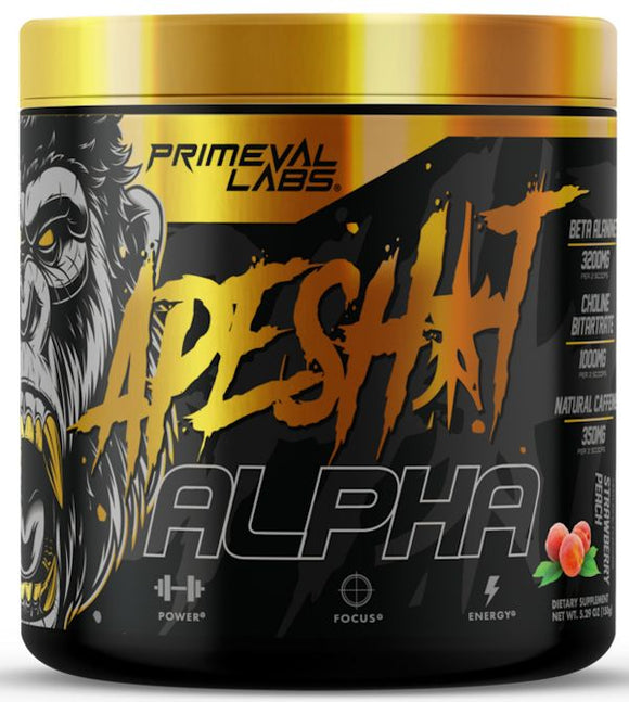 Primeval Labs APESH*T Alpha|Pre-Workout|Mass For Life|
