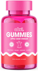 Obvi Apple Cider Vinegar Gummies|Fat Burner|Mass For Life|