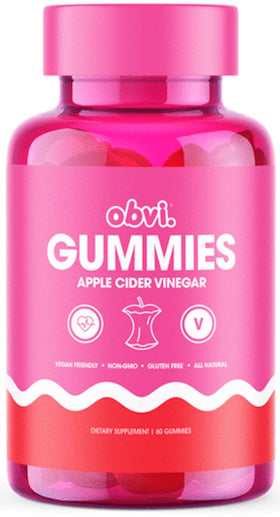 Obvi Apple Cider Vinegar Gummies|Fat Burner|Mass For Life|
